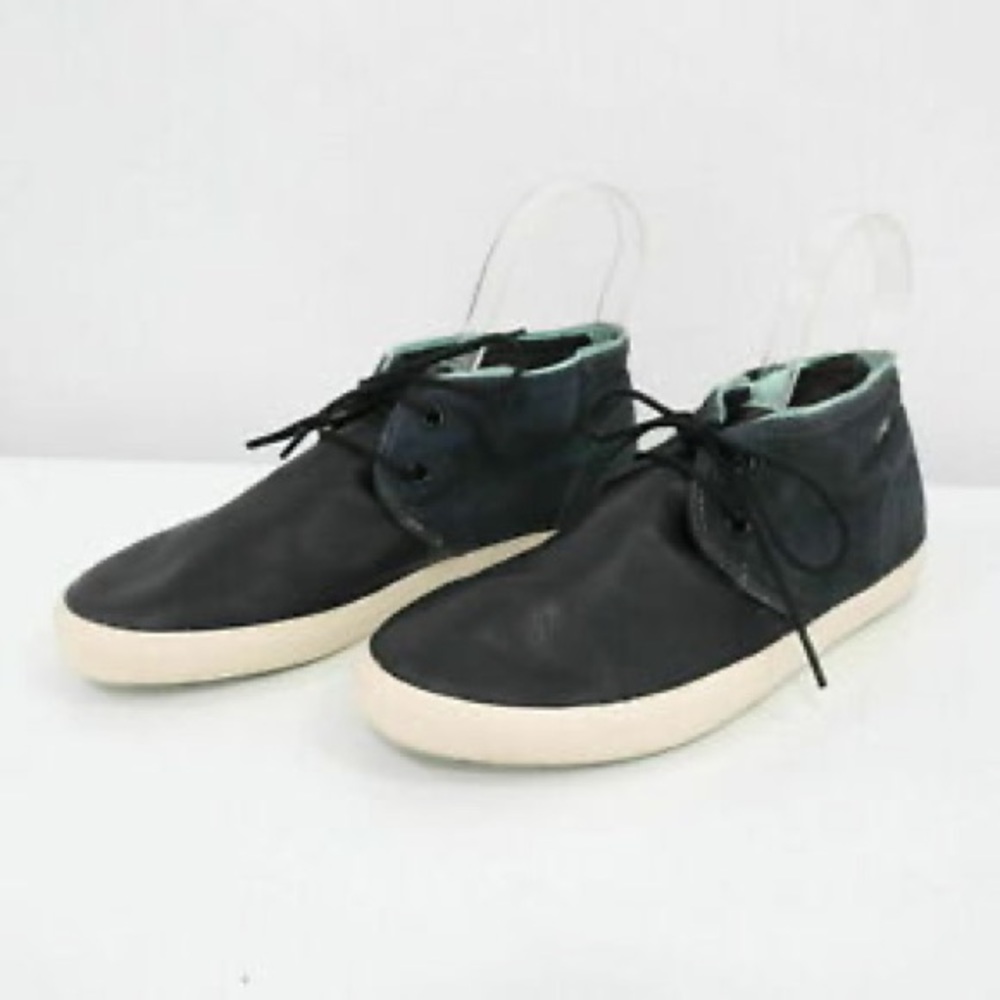 CAMPER Leather/Canvas Low Ankle Boot/Sneakers